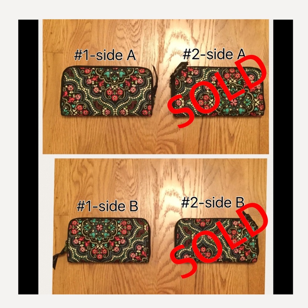 Vera Bradley Disney Mickey Medallion zip wallet - Picture 5 of 7